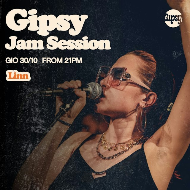 Locandina: Linn + JAM SESSION al Gipsy, Milano