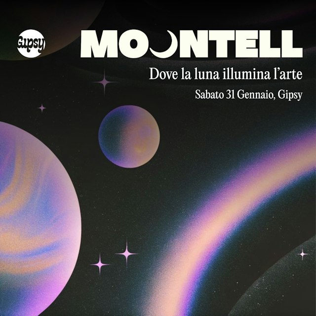 Locandina: MOONTELL al Gipsy, Milano