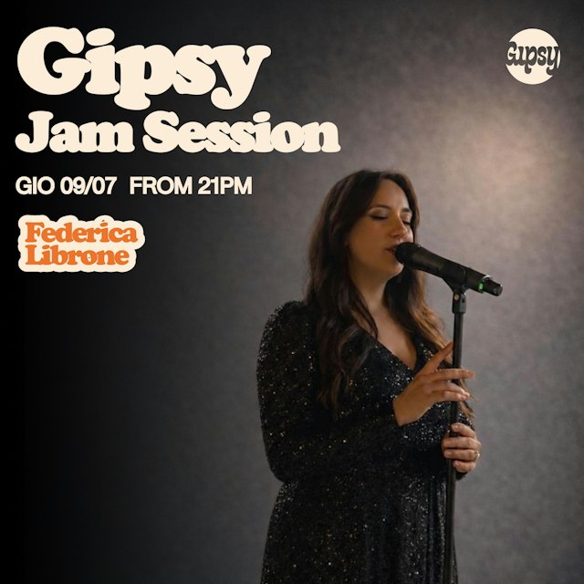 Locandina: FEDERICA LIBRONE + JAM SESSION al Gipsy, Milano