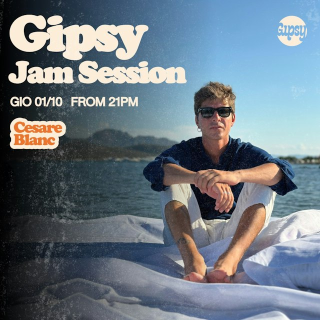 Locandina: CESARE BLANC + JAM SESSION al Gipsy, Milano