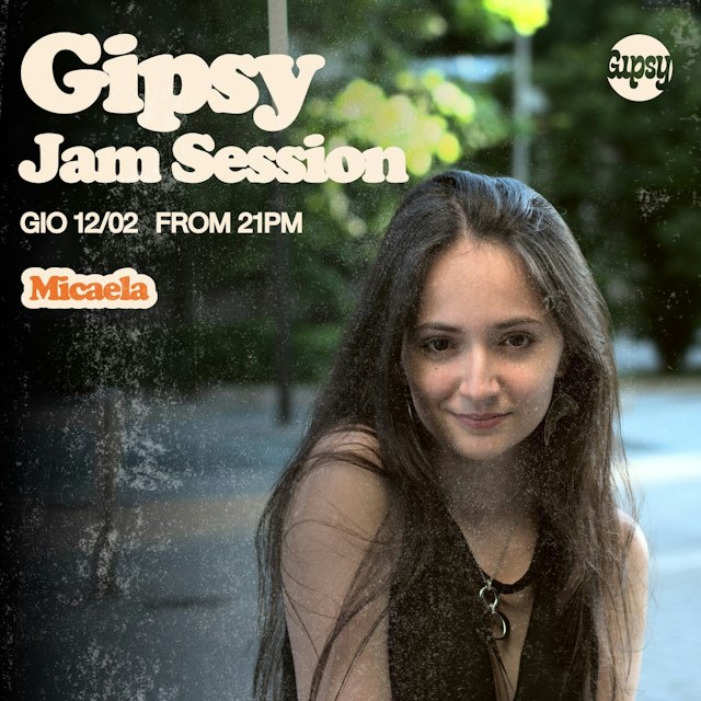 Locandina: MICAELA + JAM SESSION al Gipsy, Milano