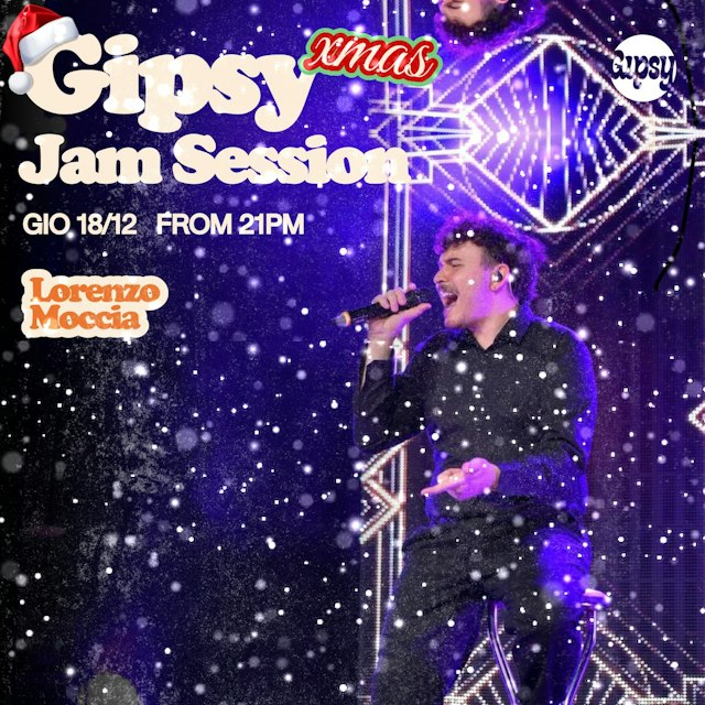 Locandina: XMAS JAM SESSION al Gipsy, Milano