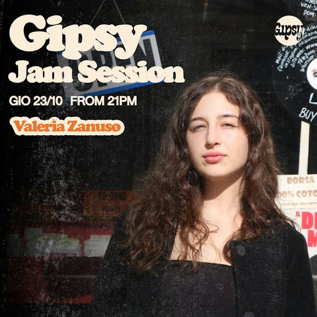 Locandina: Valeria Zanuso + JAM SESSION al Gipsy, Milano