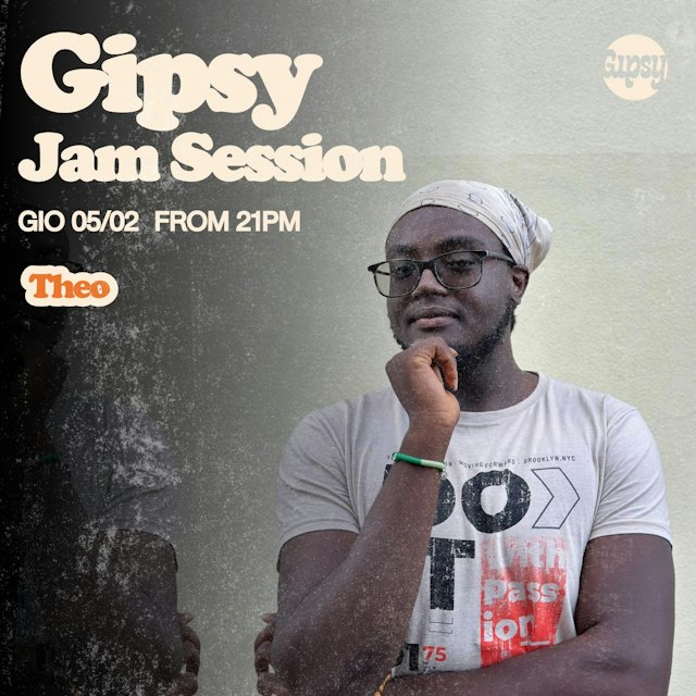 Locandina: THEO + JAM SESSION al Gipsy, Milano