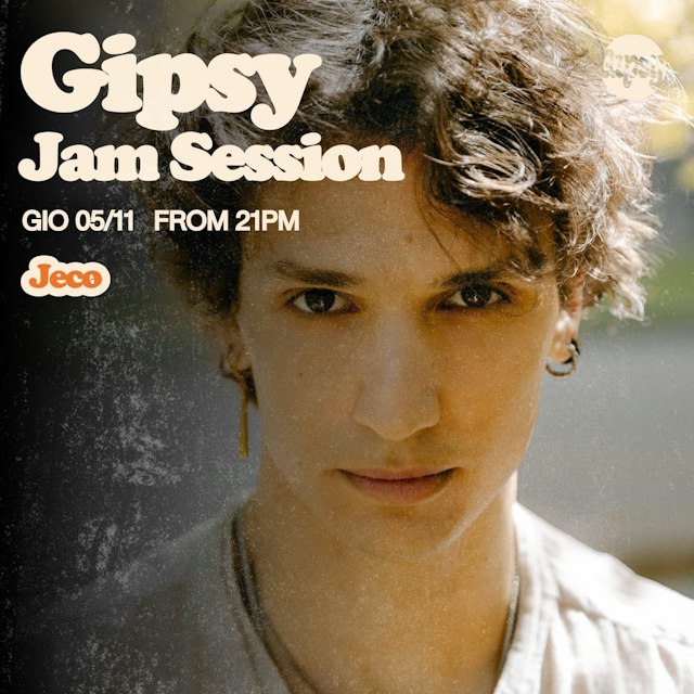 Locandina: JACOPO CARDUCCI + JAM SESSION al Gipsy, Milano