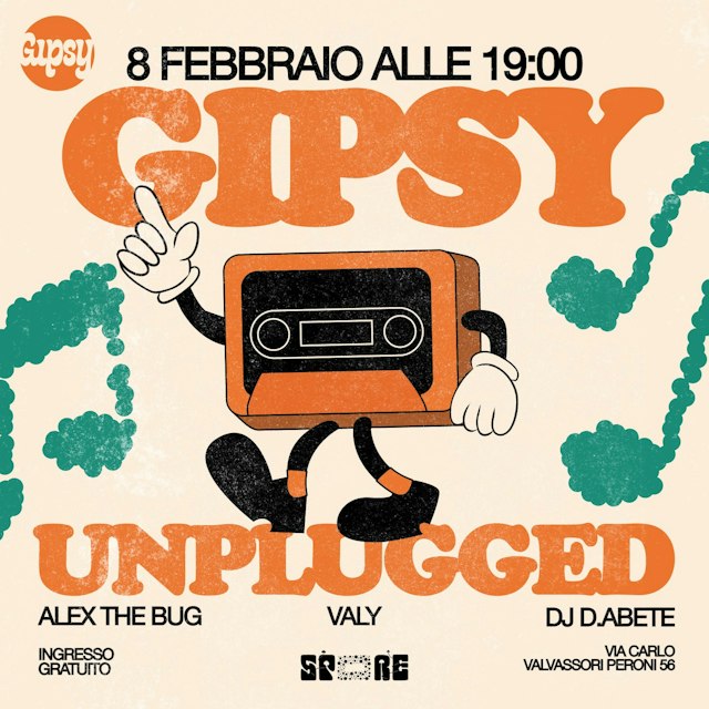 Locandina: GIPSY UNPLUGGED al Gipsy, Milano