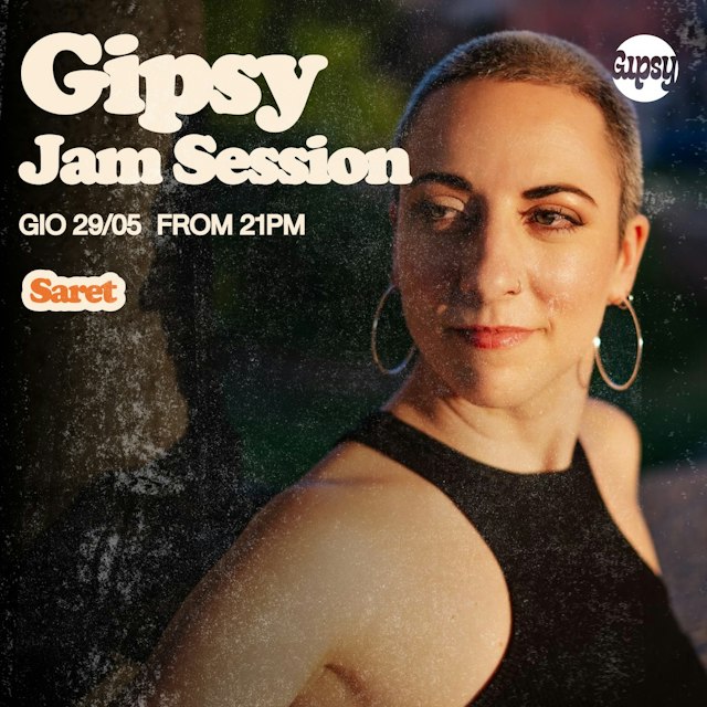 Locandina: SARET + JAM SESSION al Gipsy, Milano