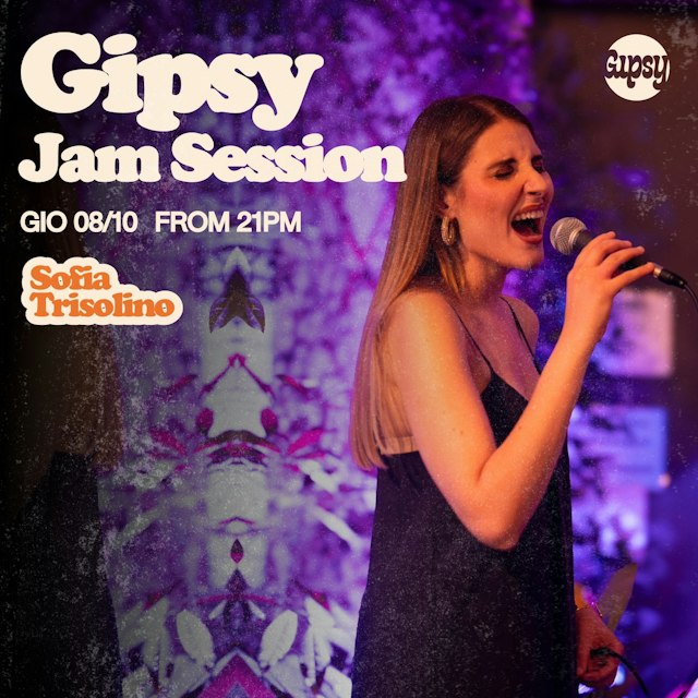 Locandina: SOFIA TRISOLINO + JAM SESSION al Gipsy, Milano