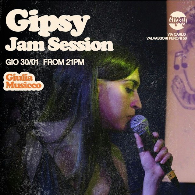 Locandina: GIOVEDI' JAM SESSION al Gipsy, Milano