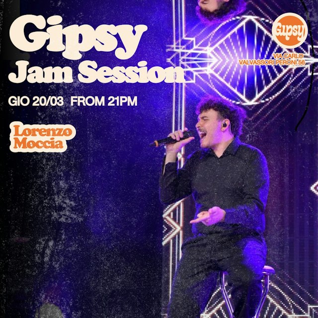 Locandina: GIOVEDI' JAM SESSION al Gipsy, Milano