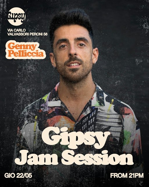 Locandina: GENNY PELLICCIA + JAM SESSION al Gipsy, Milano