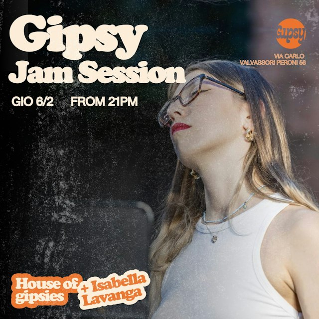 Locandina: ISABELLA LAVANGA + JAM SESSION al Gipsy, Milano